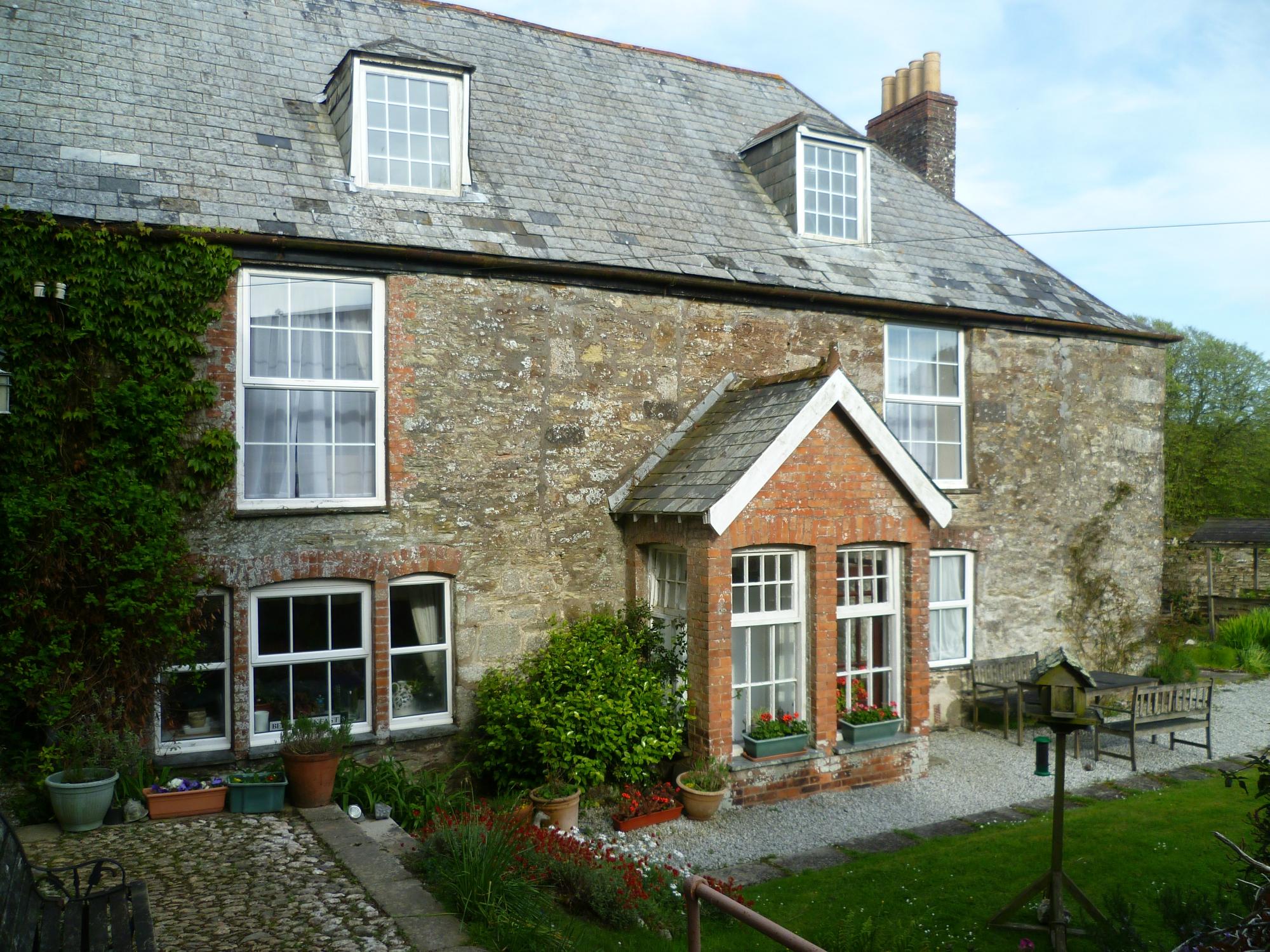Trefusis Barton Bed and Breakfast-浴室