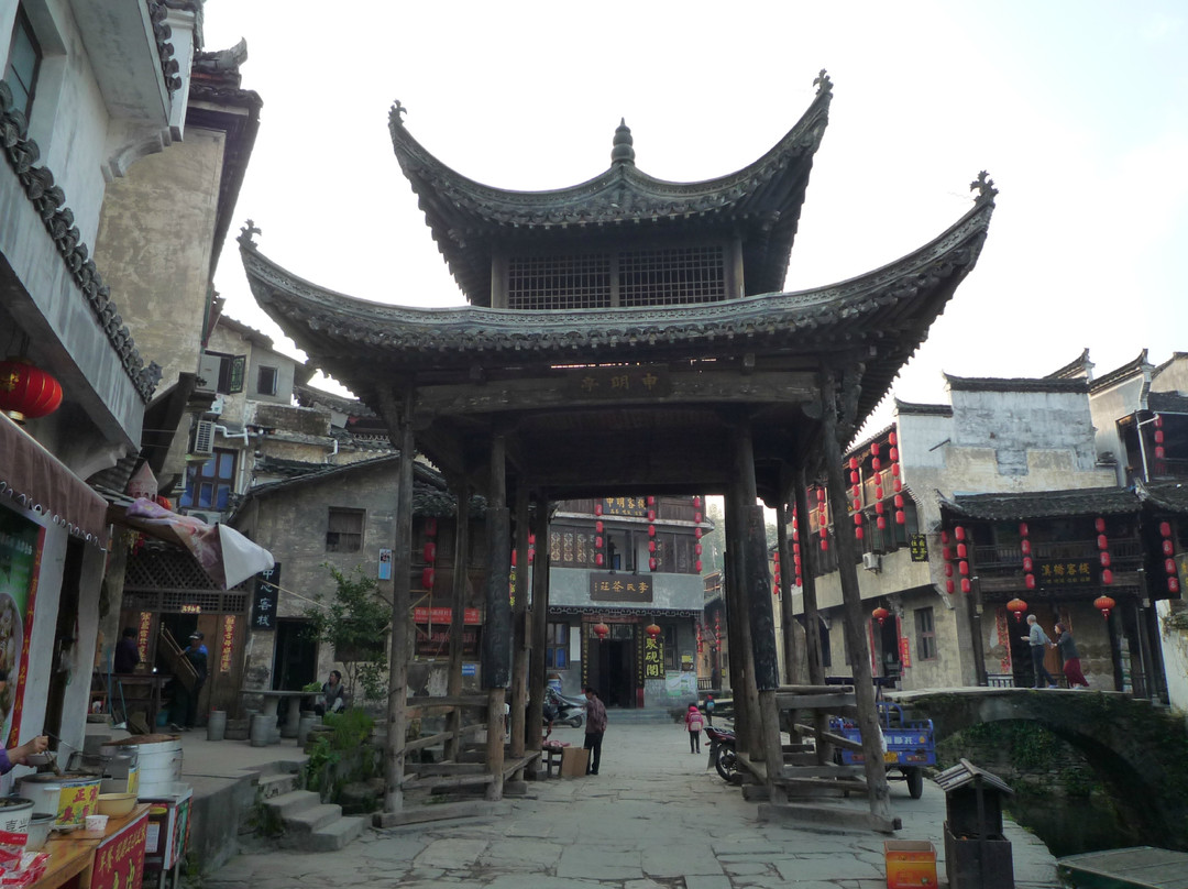 李坑村景点图片