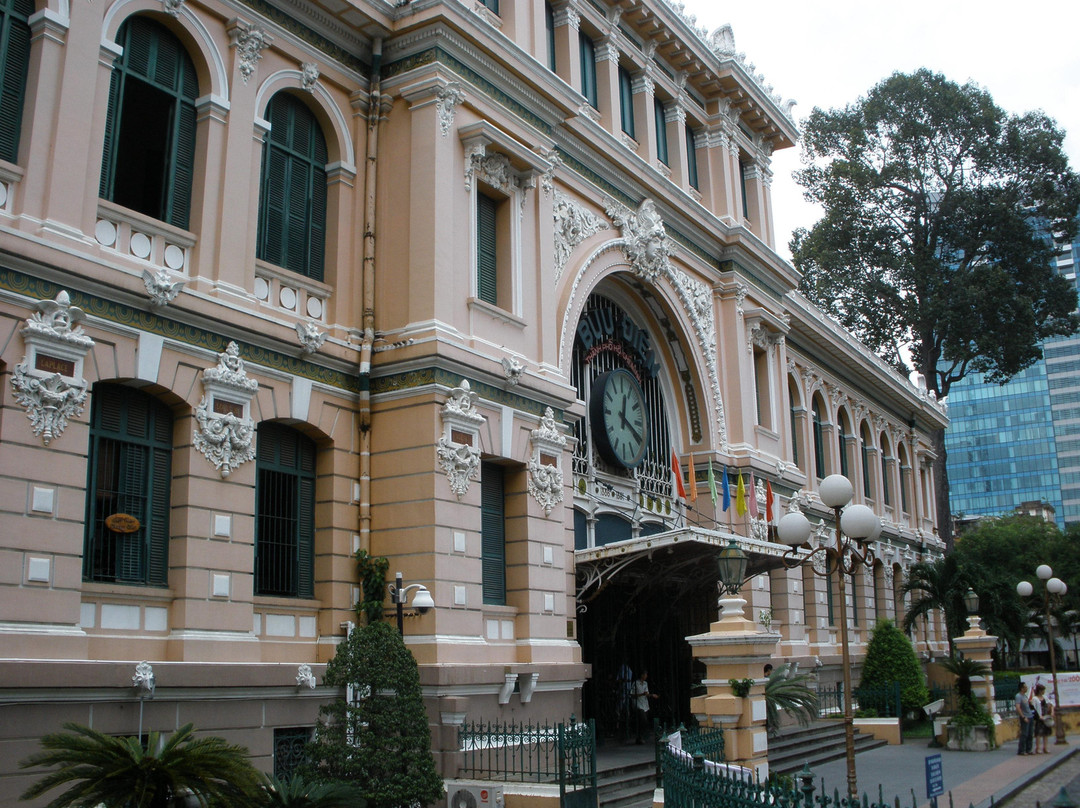 胡志明巿中央邮局-胡志明市必去景点