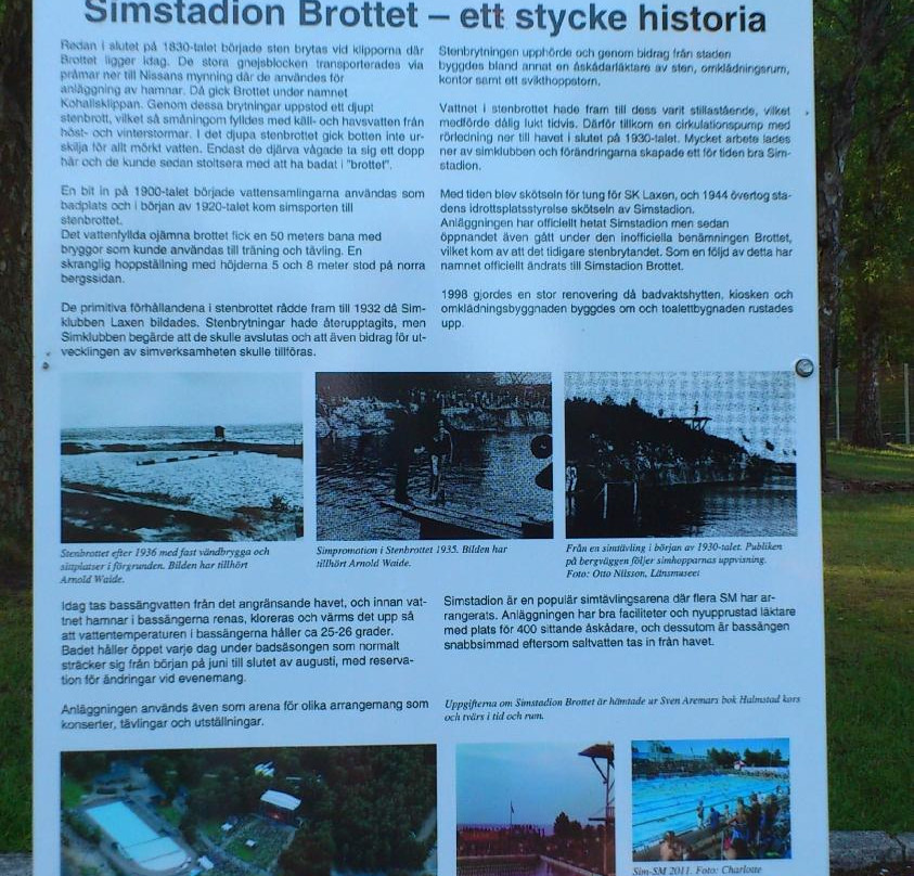 Simstadion Brottet-哈姆斯塔德必去景点