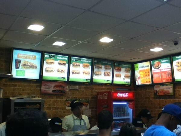 Taquara餐馆和美食-Subway