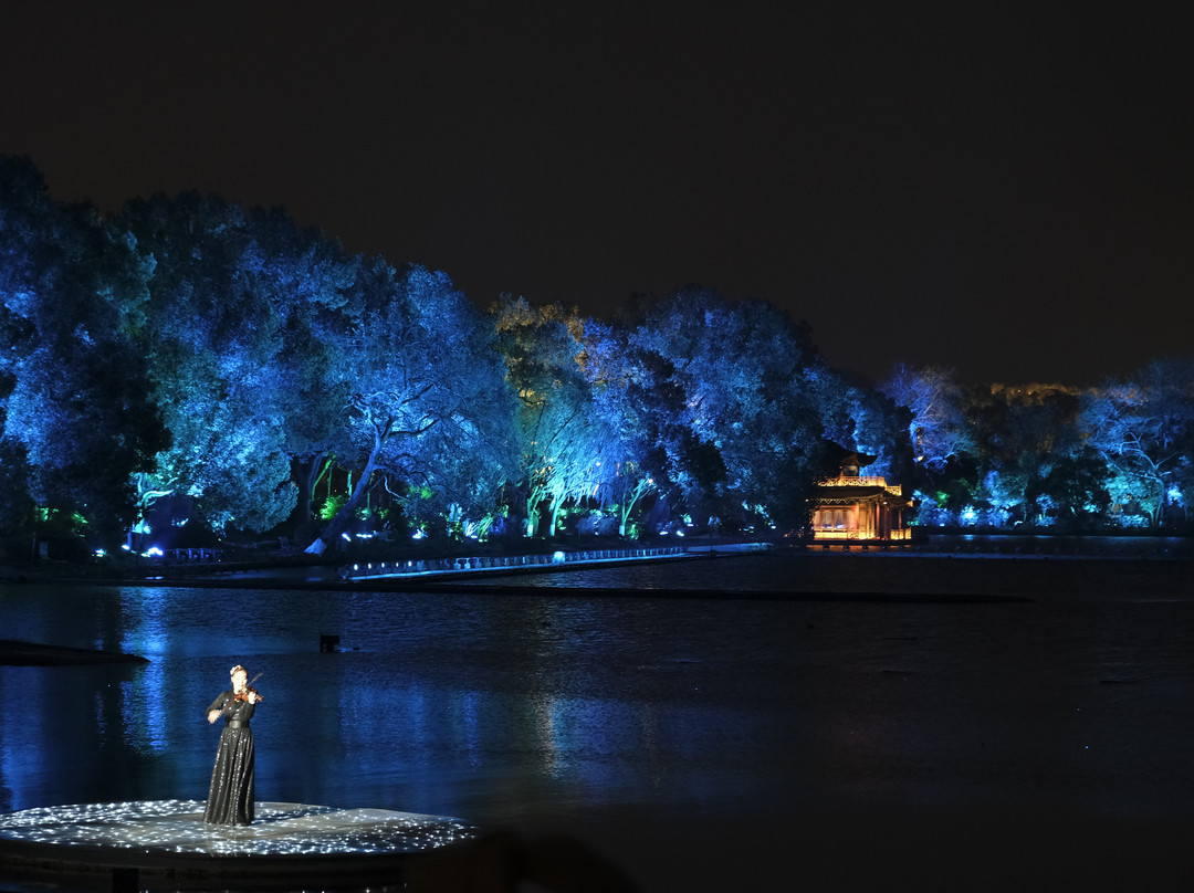 西湖音乐喷泉-杭州市必去景点