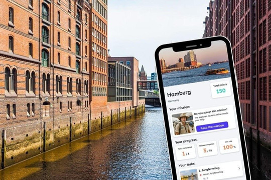 Wanderway: Hamburg Scavenger Hunt & Self-Guided Walking Tours