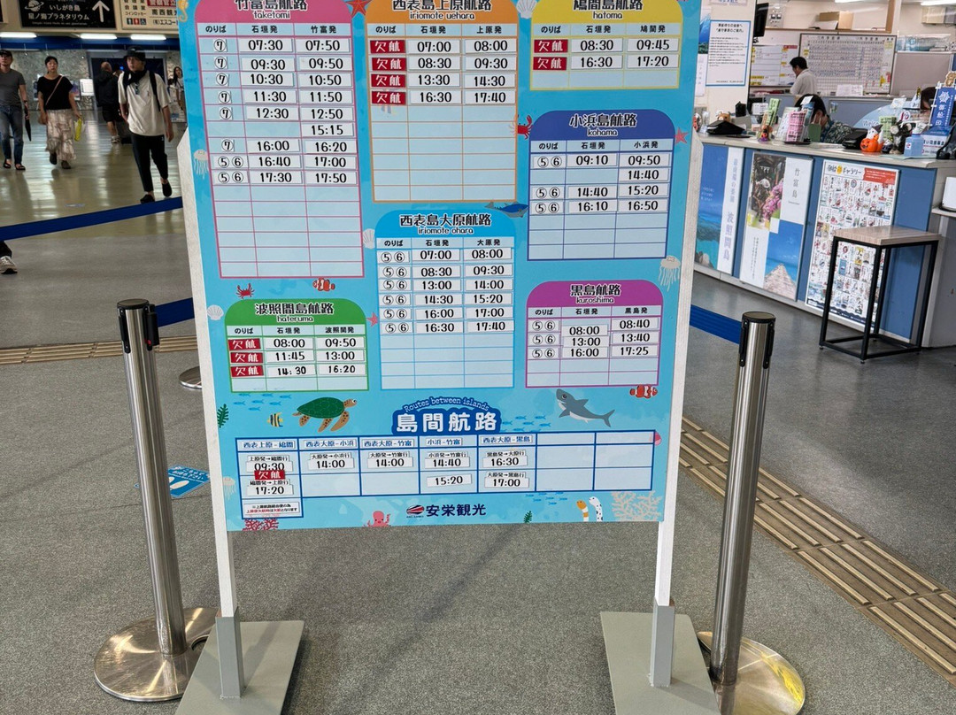 石垣港离岛码头景点图片