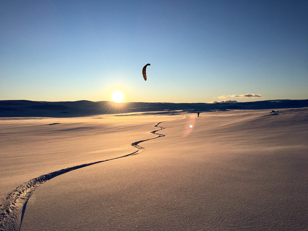 Upwind Snowkiting-Haugastol必去景点
