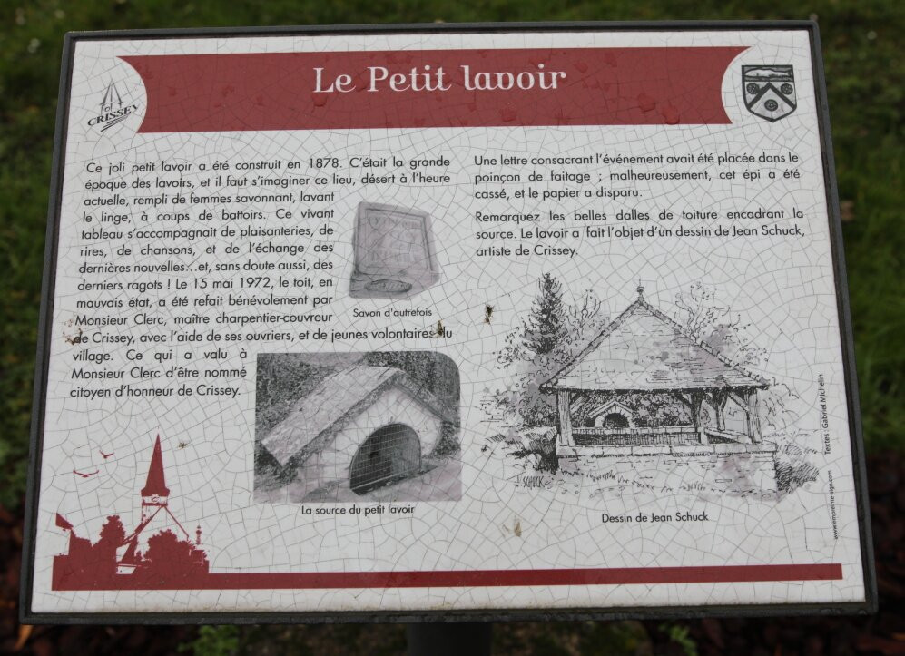 La source et le lavoir de Perrey-Crissey必去景点