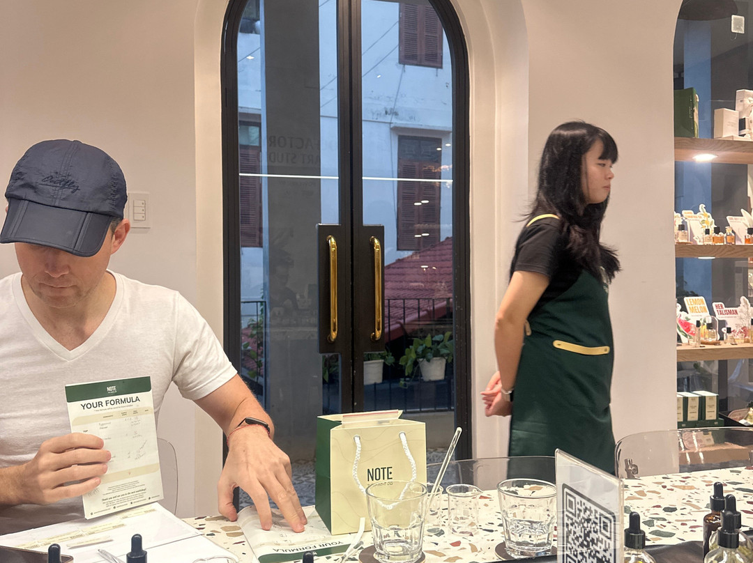 NOTE - The Scent Lab-胡志明市必去景点