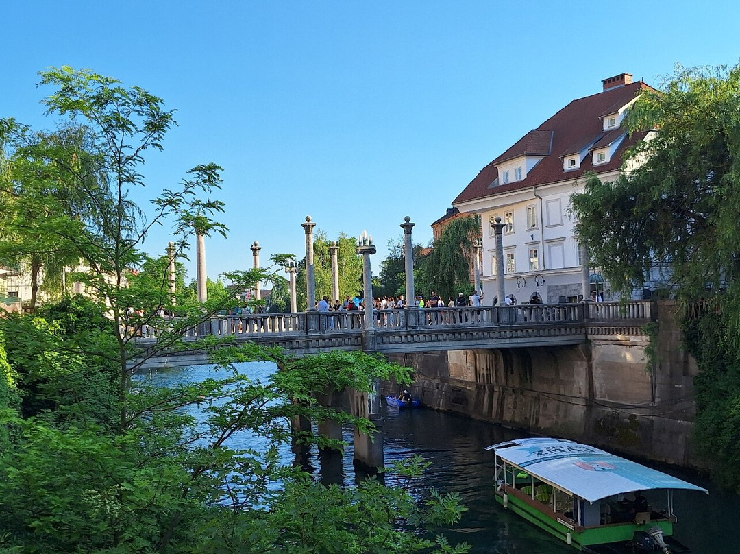 River Ljubljanica Kanal-卢布尔雅那必去景点