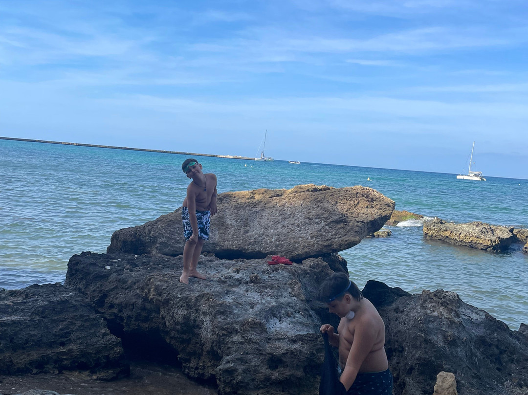 La playa di Castellammare del Golfo-戈尔福海堡必去景点