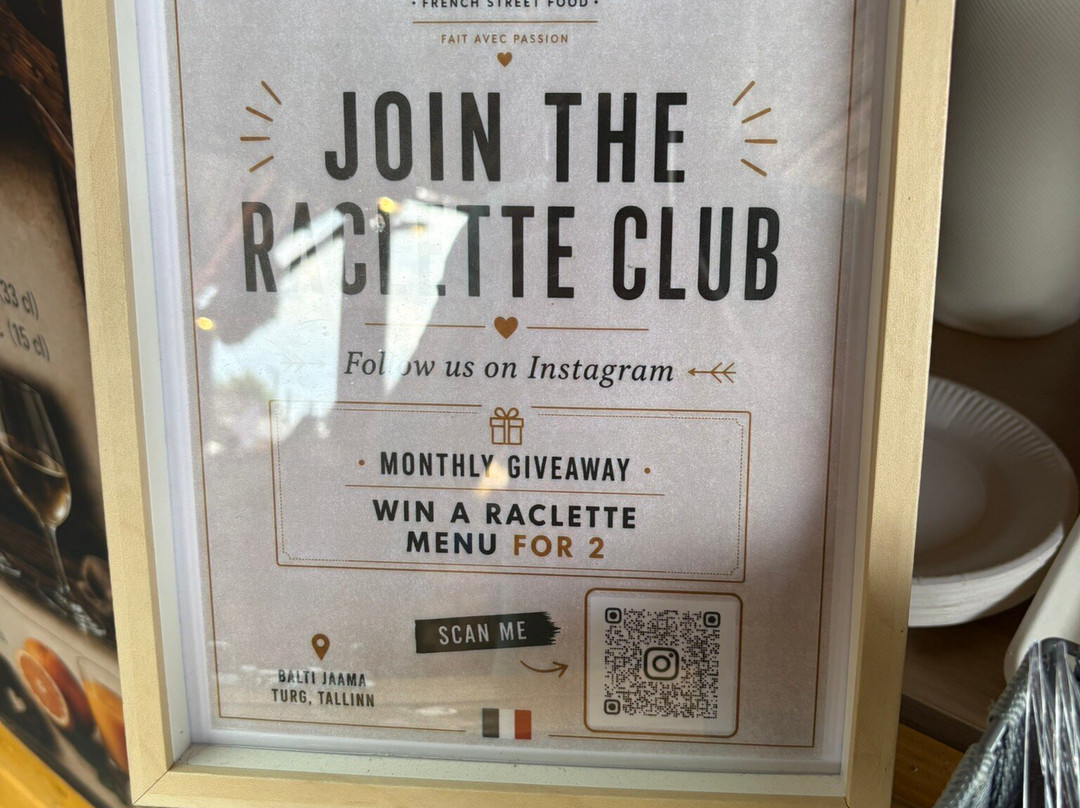 Le bar à raclette