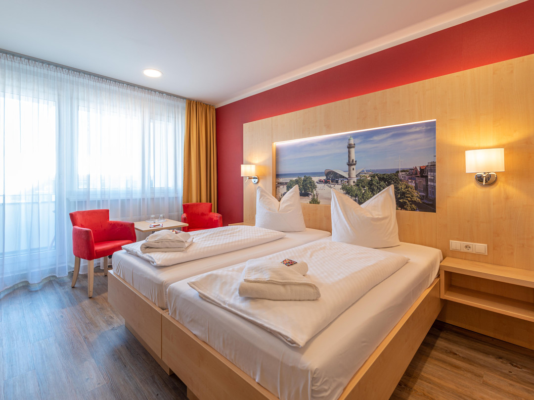 Schwaan酒店住宿-Das Hotel An Der Stadthalle