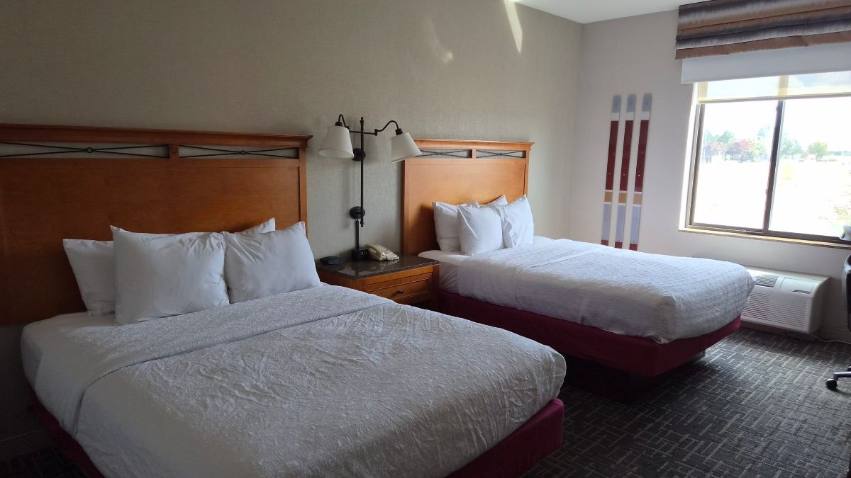 盐湖城西佐敦希尔顿欢朋旅馆&套房酒店-客卧