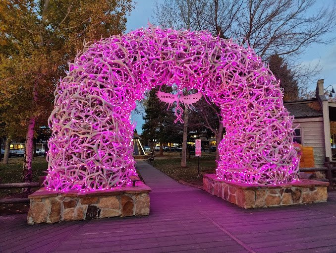 Antler Arches of Jackson-杰克逊必去景点