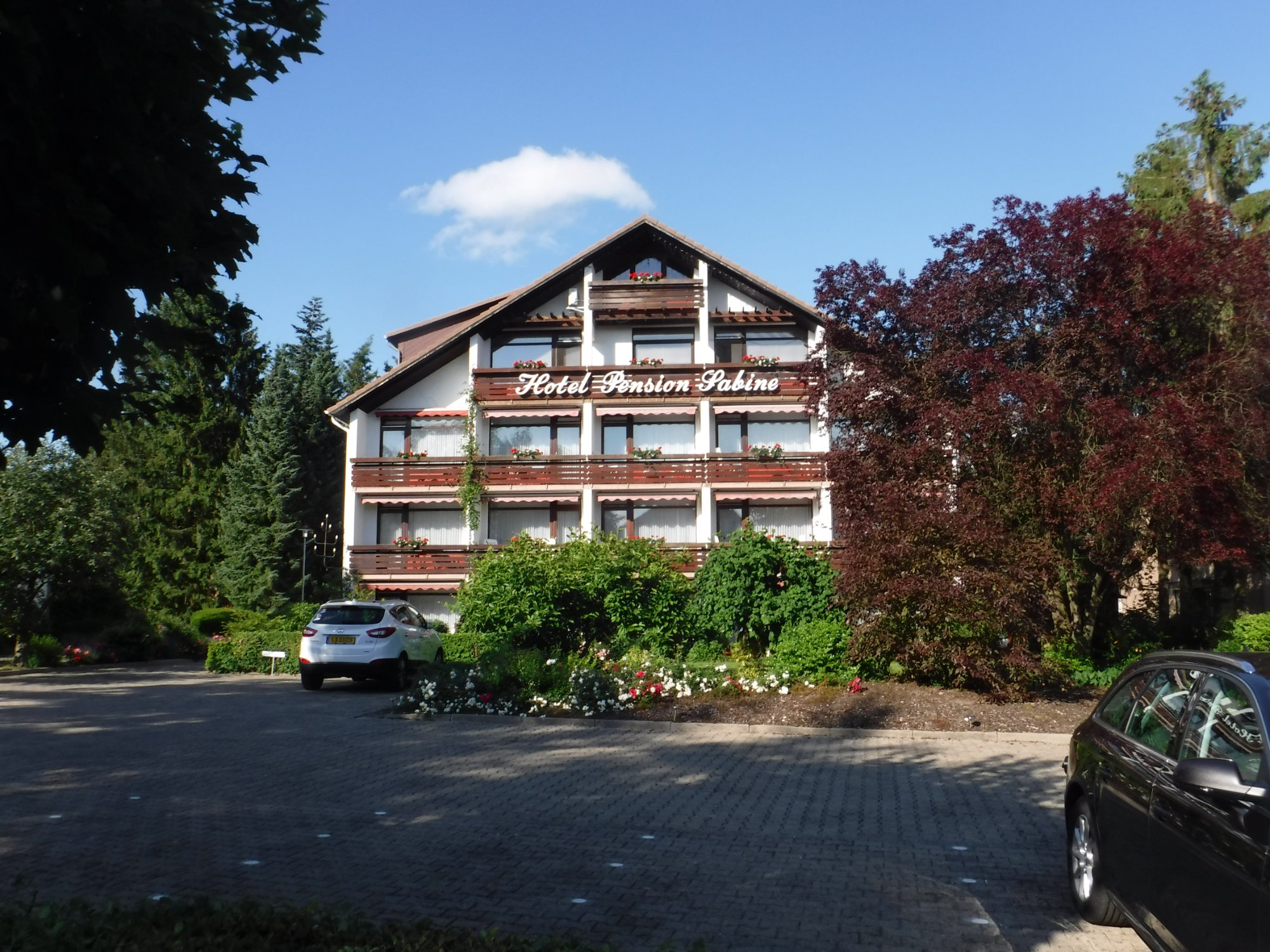 Hotel-Pension Sabine-浴室