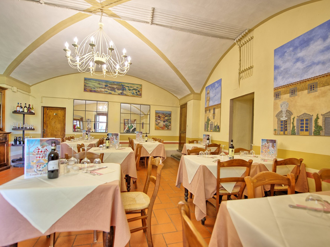 Montegufoni餐馆和美食-Ristorantino