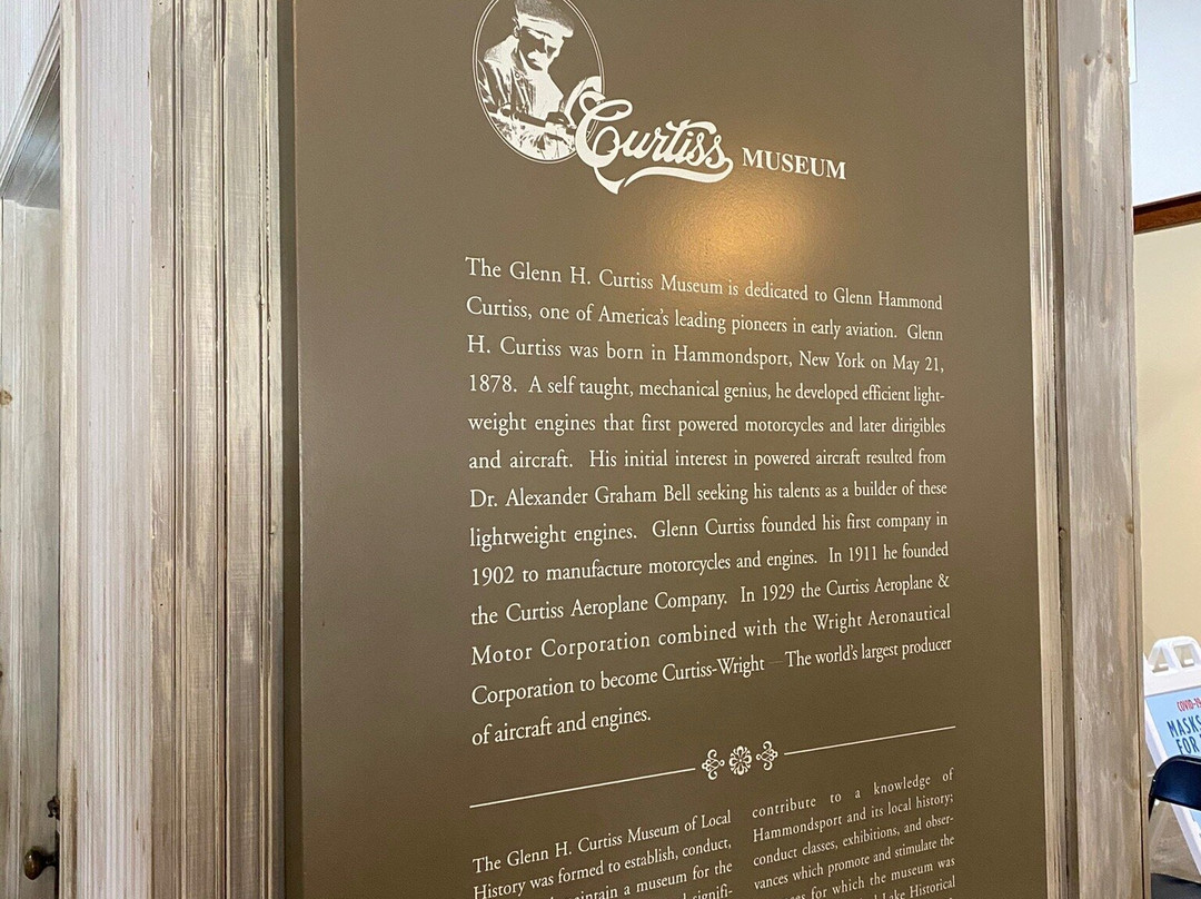 Glenn H. Curtiss Museum-Hammondsport必去景点