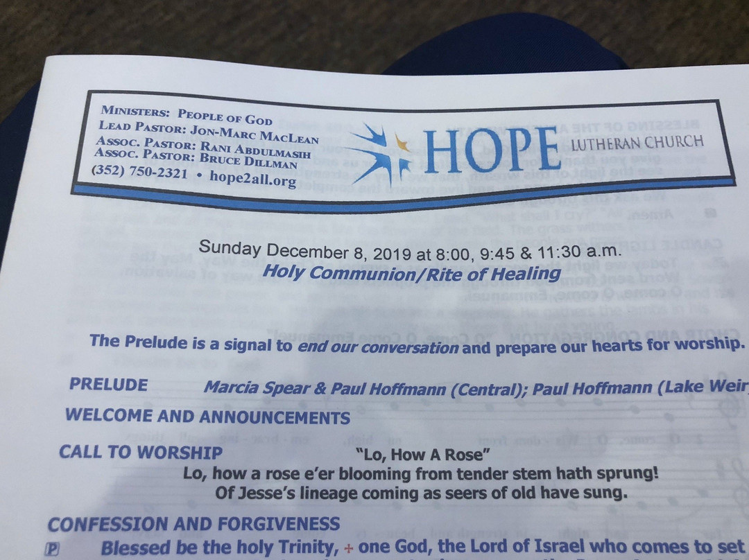 Hope Lutheran Church-群村必去景点