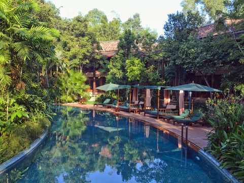 吴哥乡村饭店主图