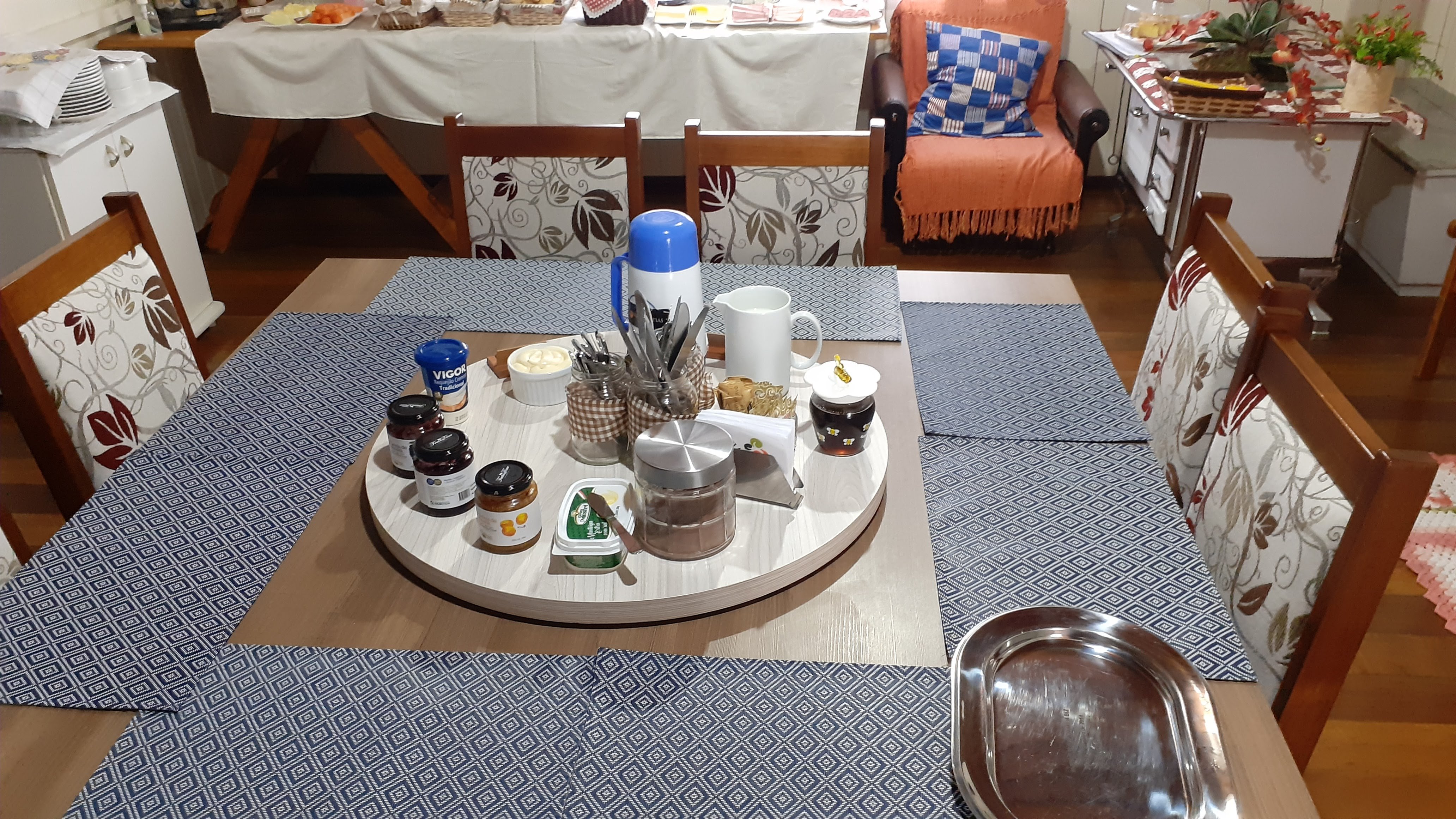 Pousada Vila Dos Butiás-餐饮