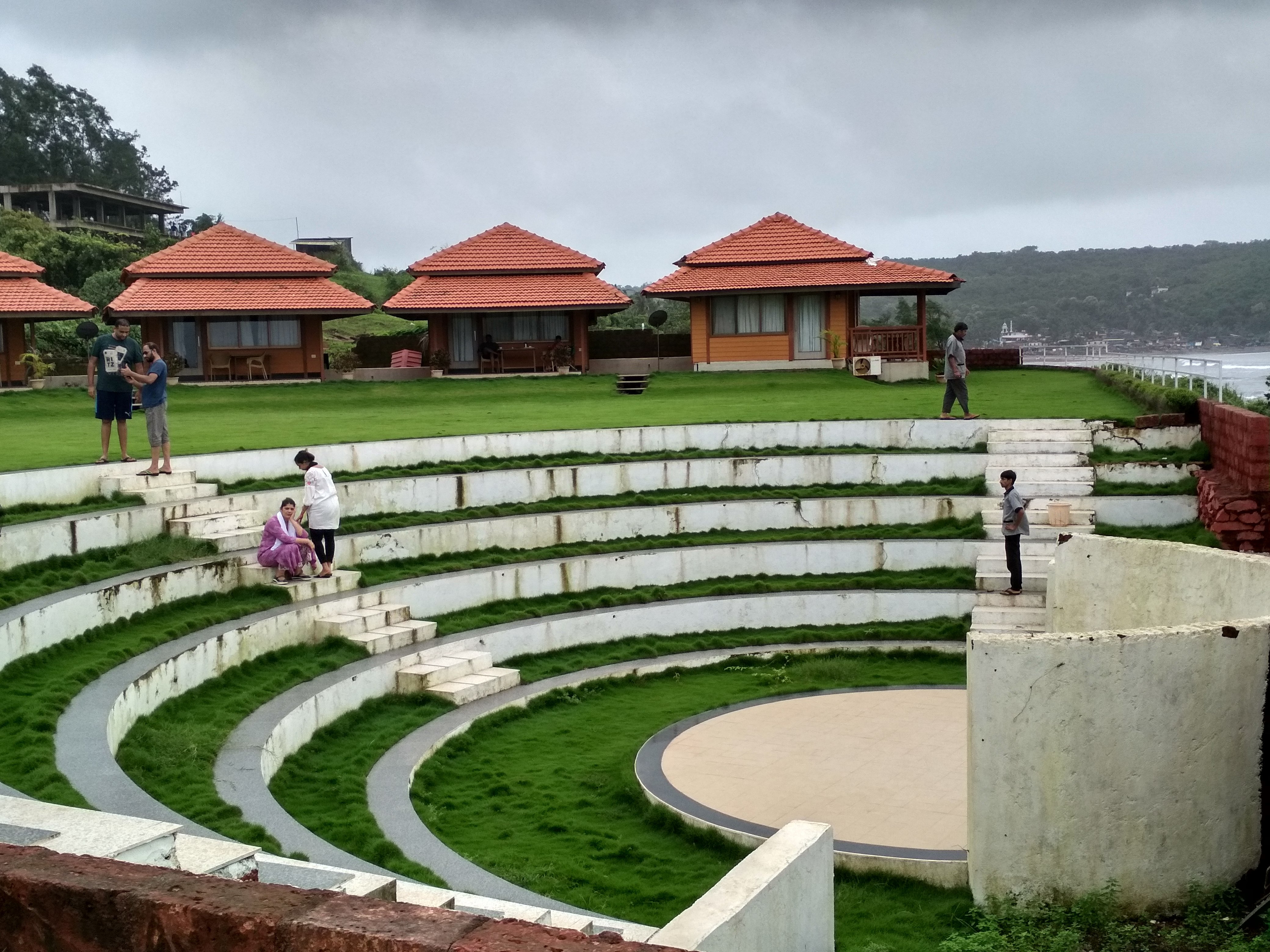 Sagar Sawali Beach Resort Ladghar-酒店景观