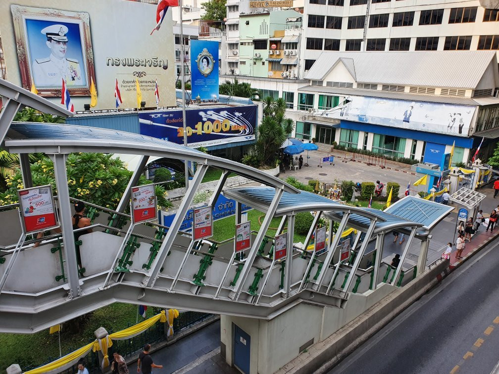 曼谷高架电车景点图片