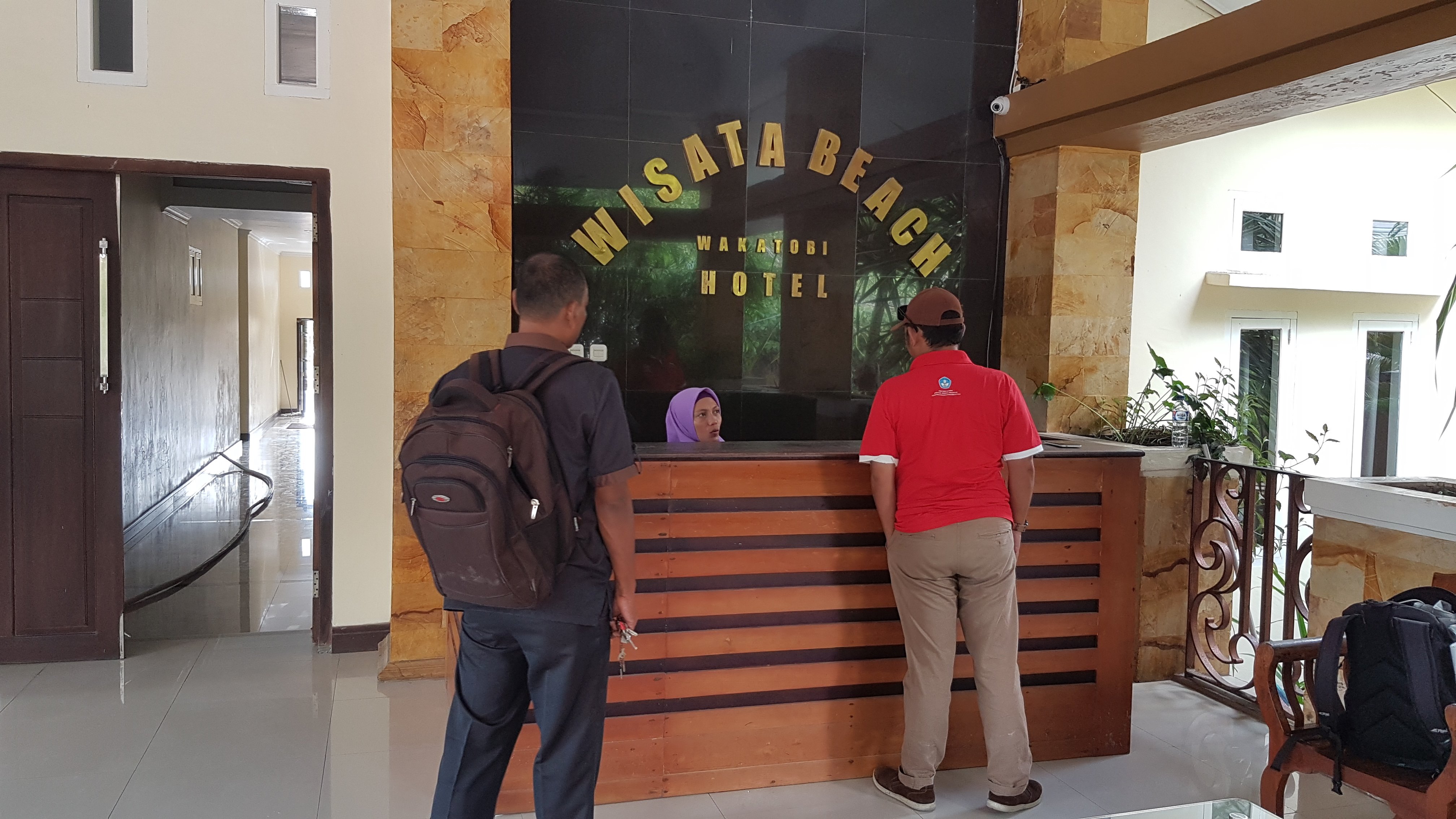 Hotel Wisata Beach-浴室
