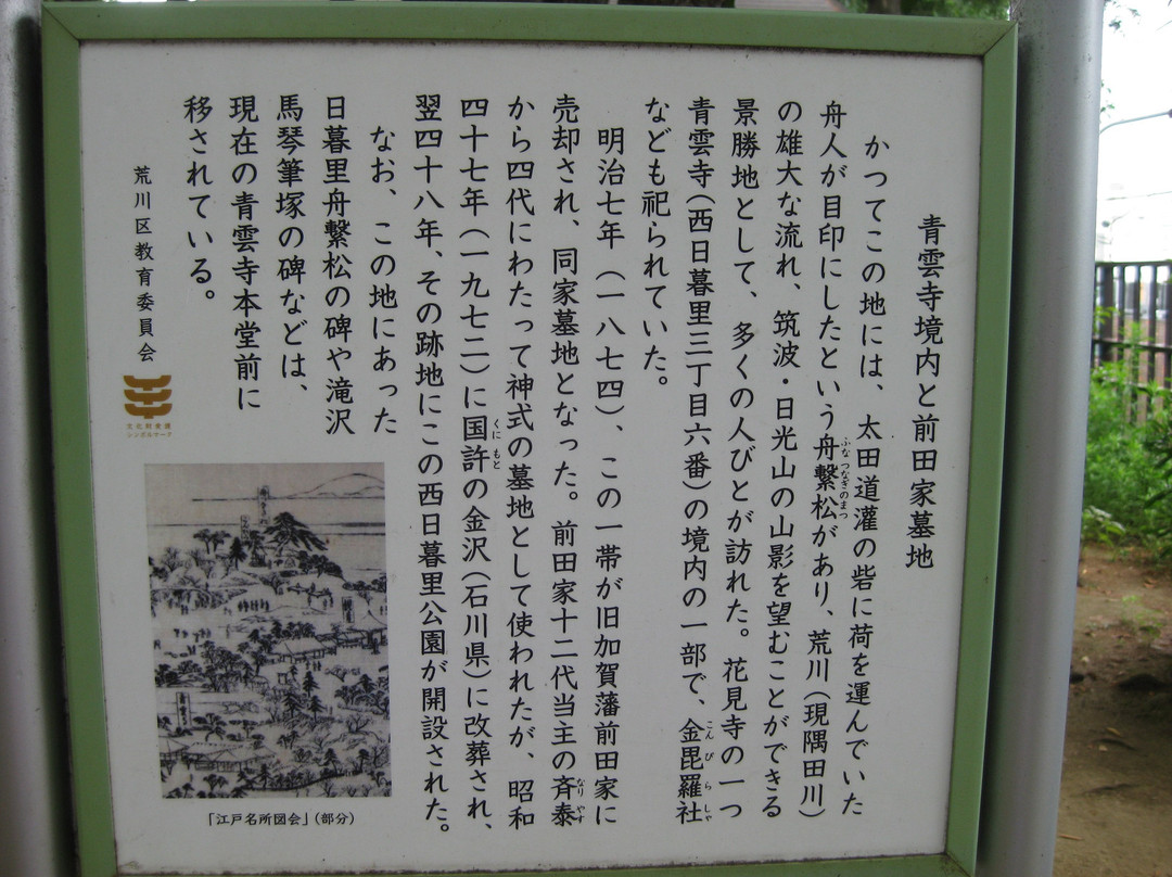 Nishinippori Park景点图片