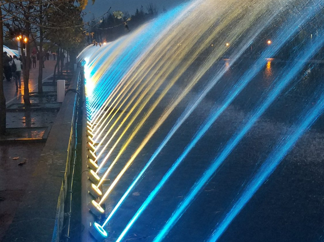 Ternopil Oblast旅游景点-Illuminated Fountain