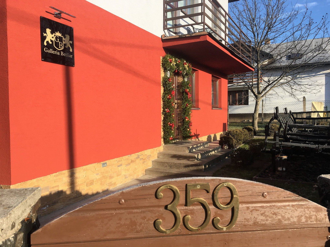 Henckovce酒店住宿-Galleria Betliar