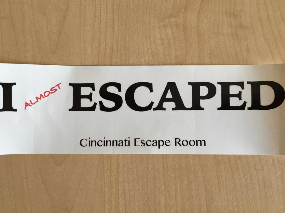 Cincinnati Escape Room-辛辛那提必去景点