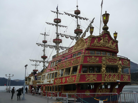 箱根观光船-箱根町必去景点