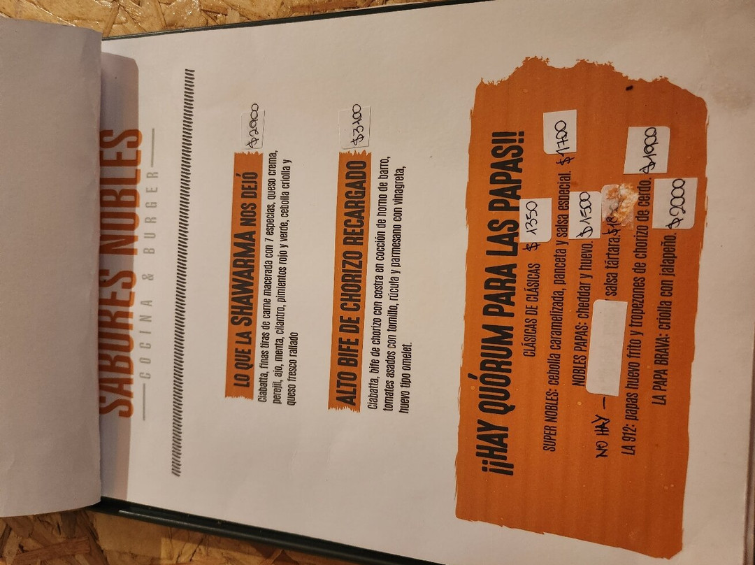 Sabores Nobles Cocina & Burguer