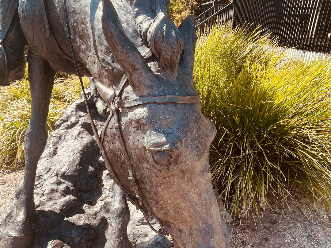 The Man from Snowy River Statue-Corryong必去景点