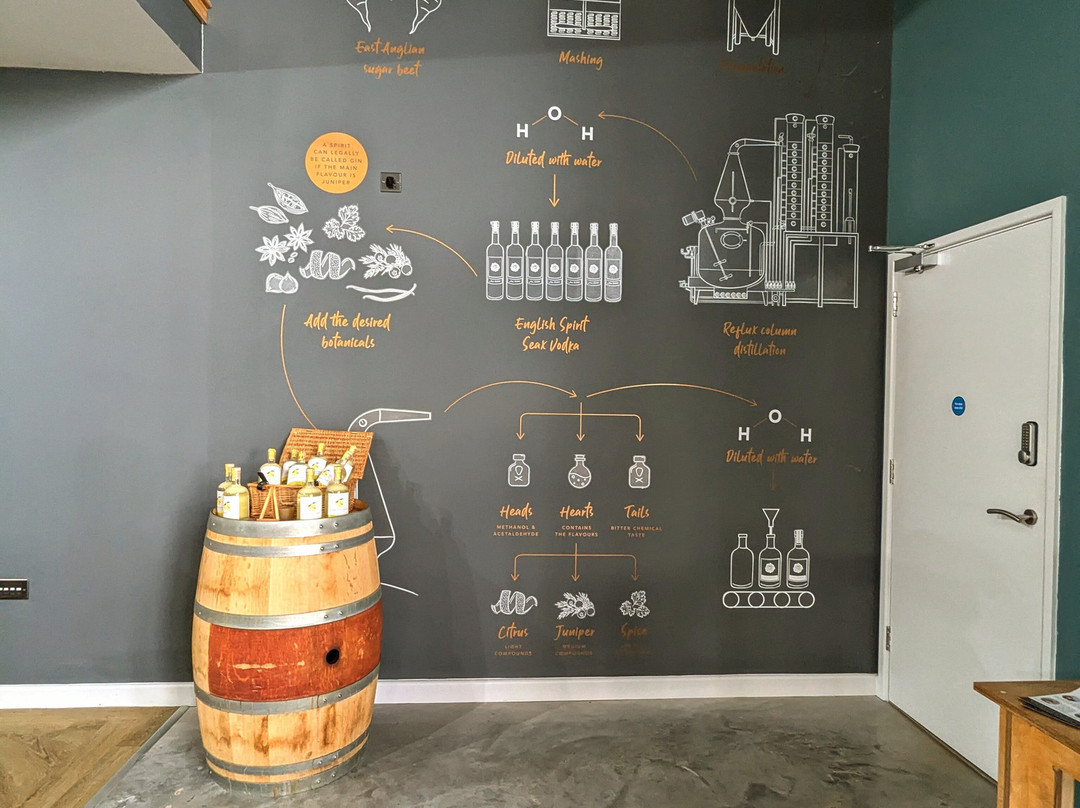 English Spirit Distillery at Treguddick-朗塞斯顿必去景点