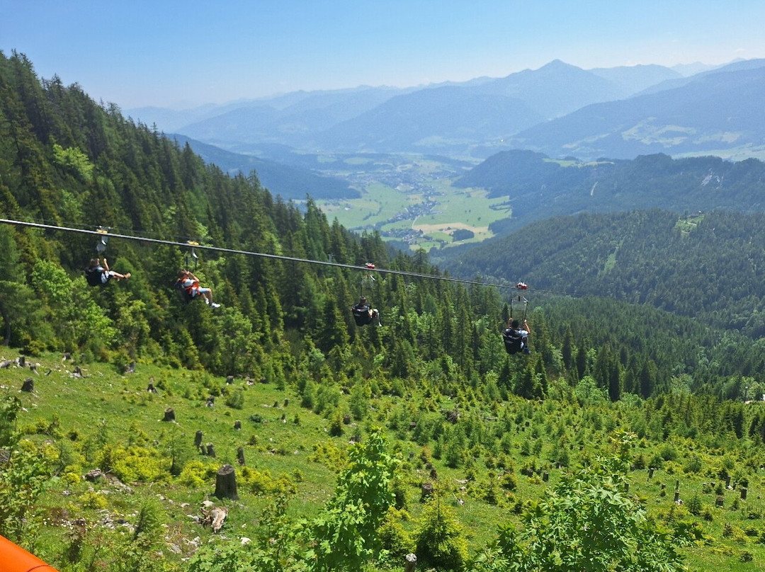 Zipline Stoderzinken-Grobming必去景点