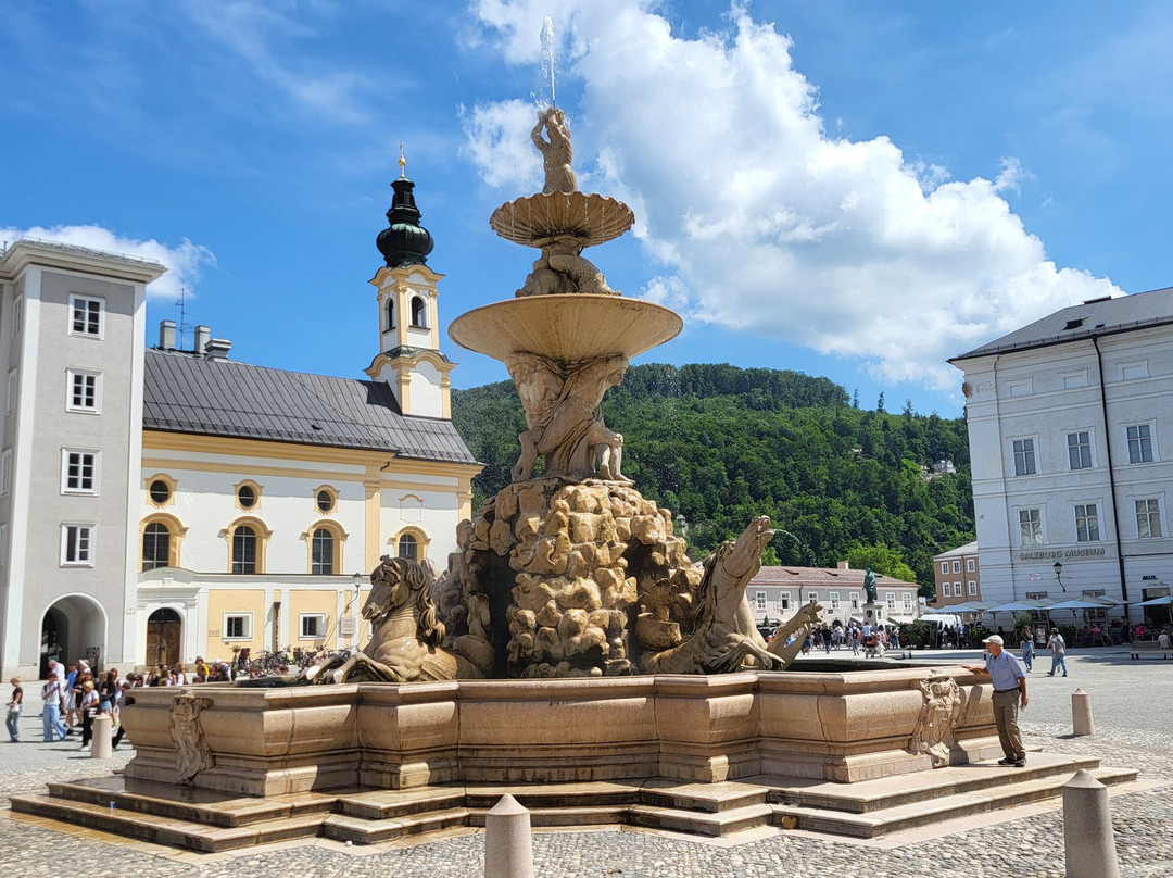 Residenzbrunnen-萨尔茨堡必去景点