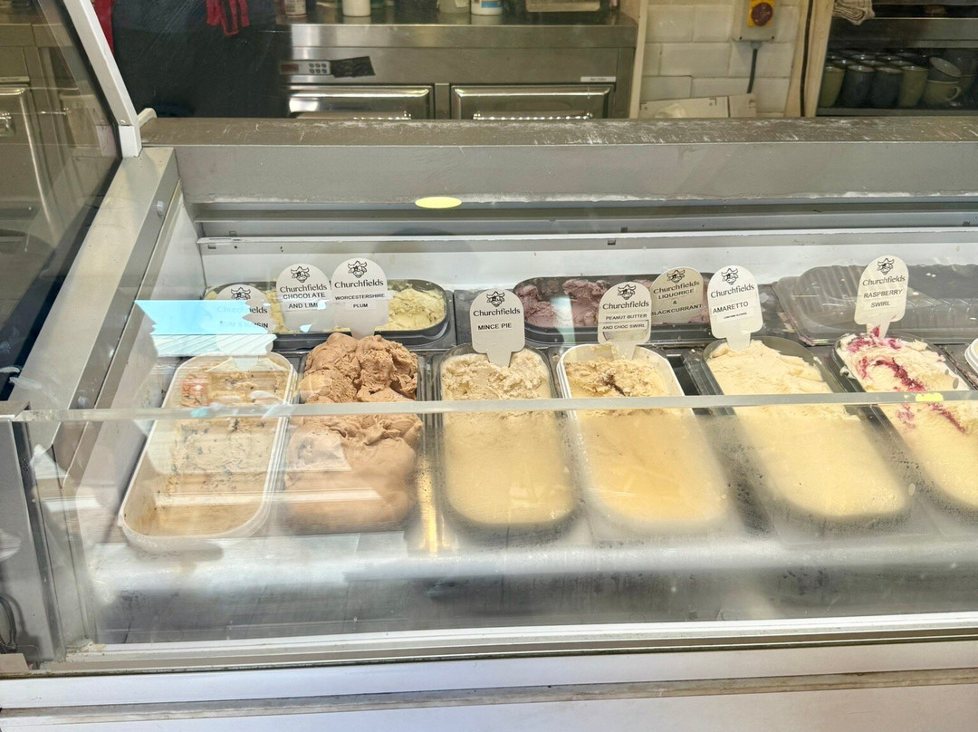 Churchfields Farmhouse Ice Cream-德罗伊特威奇必去景点