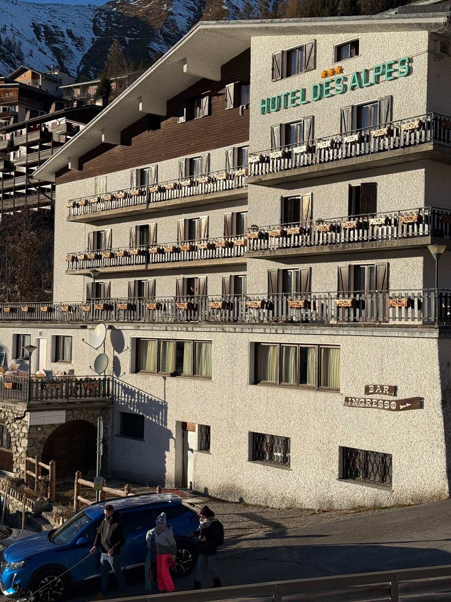 Hotel Des Alpes-浴室