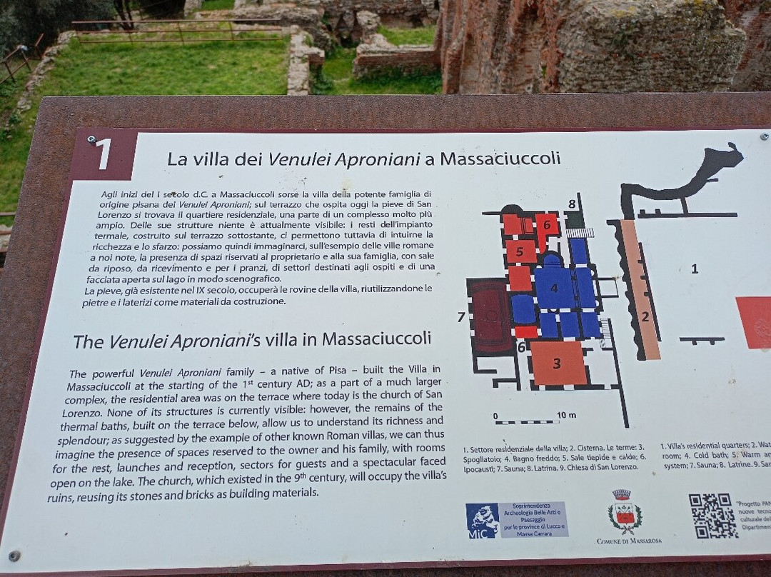 Area Archeologica Massaciuccoli Romana-Massaciuccoli必去景点