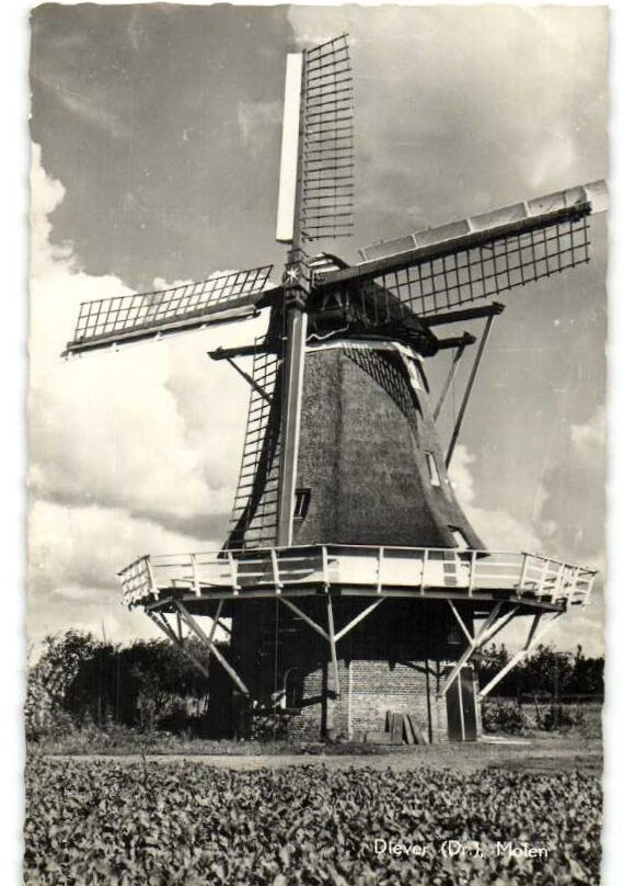 Windmolen De Vlijt (1882)-Diever必去景点