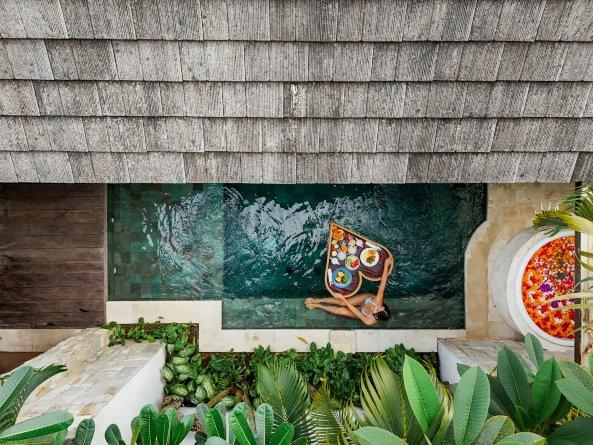 塞米亚克阿克萨里别墅-Ini Vie Hospitality旗下-泳池