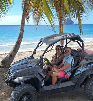 BUGGY Quad Martinique-Le Diamant必去景点