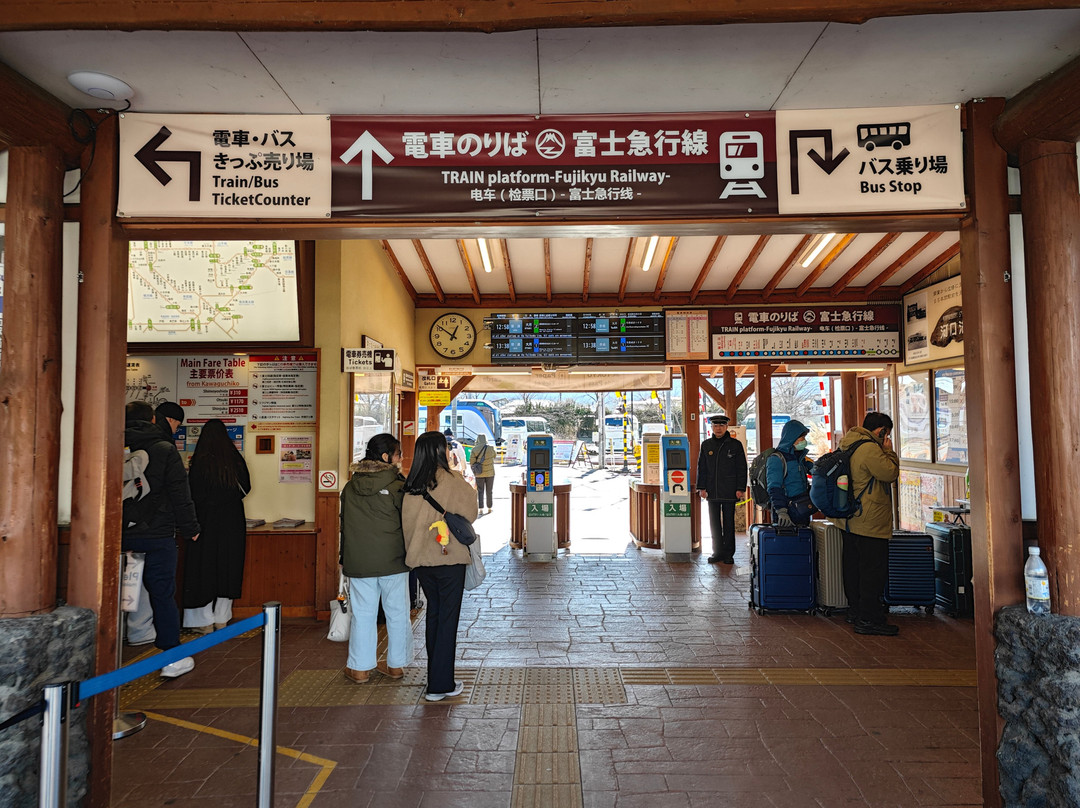 Kawaguchiko Station Bldg.-富士河口湖町必去景点