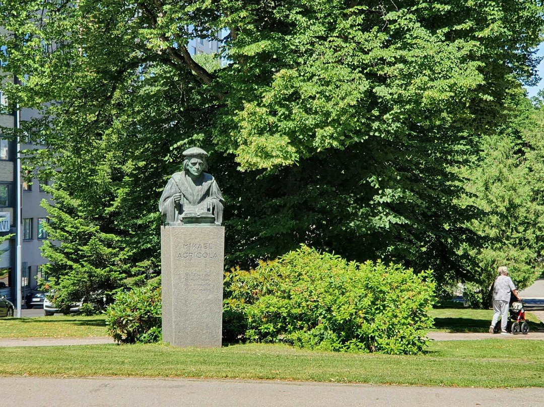 Mikael Agricola Statue景点图片