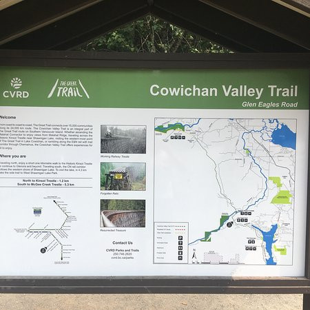 Cowichan Valley trail景点图片