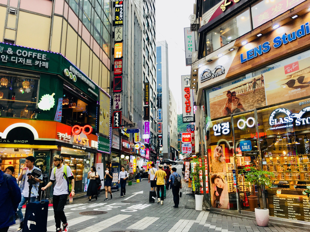 明洞购物街