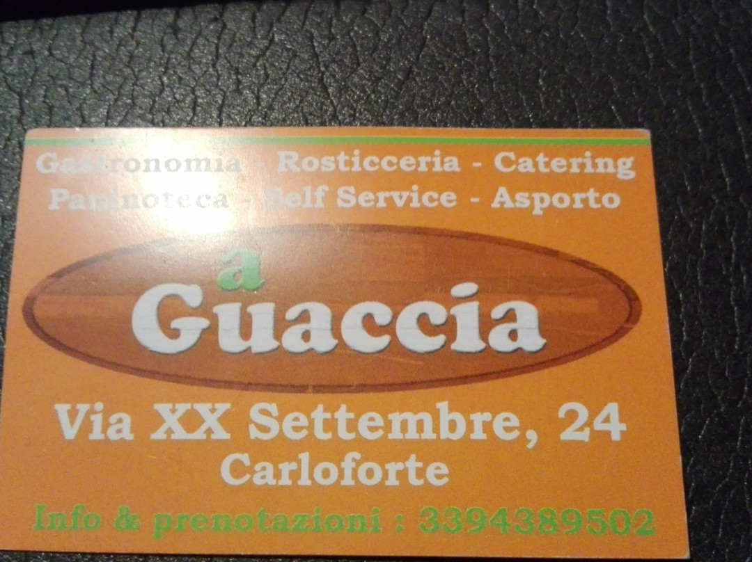 Gastronomia A Guaccia