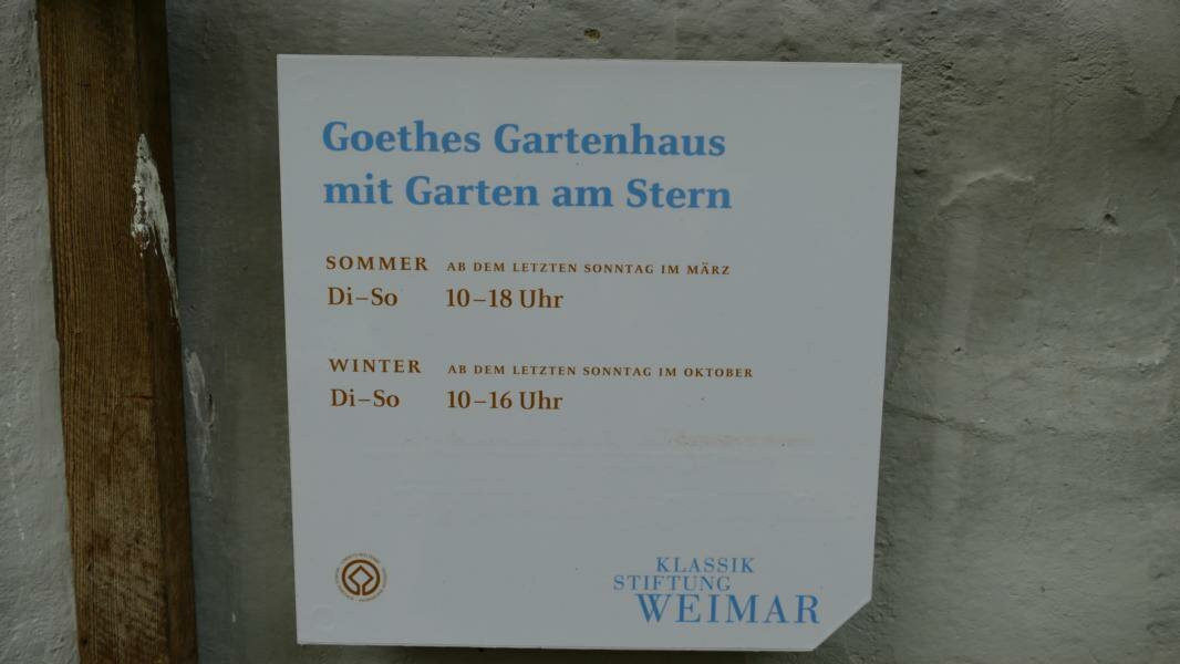 Goethes Gartenhaus-魏玛必去景点