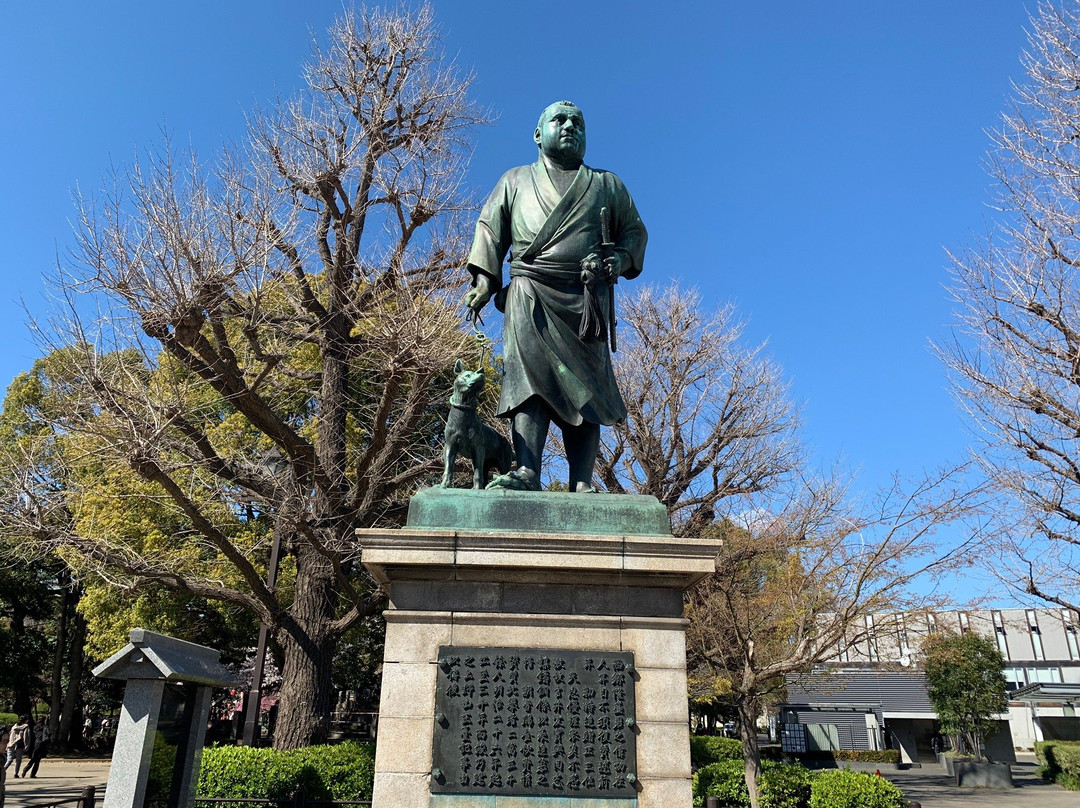 Saigo Takamori Statue-Uenokoen必去景点