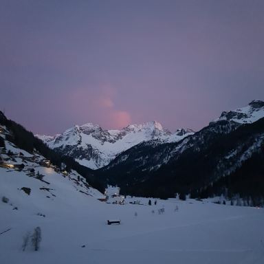 Natur Idyll Hochgall-浴室